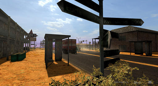 Lost paradise - Скриншоты новой боевой локации - Городок в австралийской пустыне